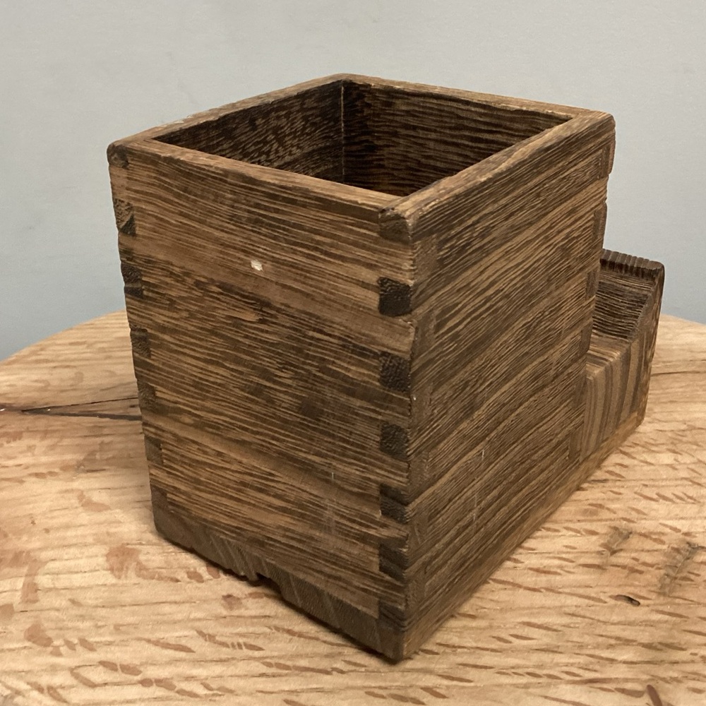 🟤 Solid Wood - Dovetail Crafted Workmanship - Pen - Pencil - Cell Phone Holder - Picture 4 of 14